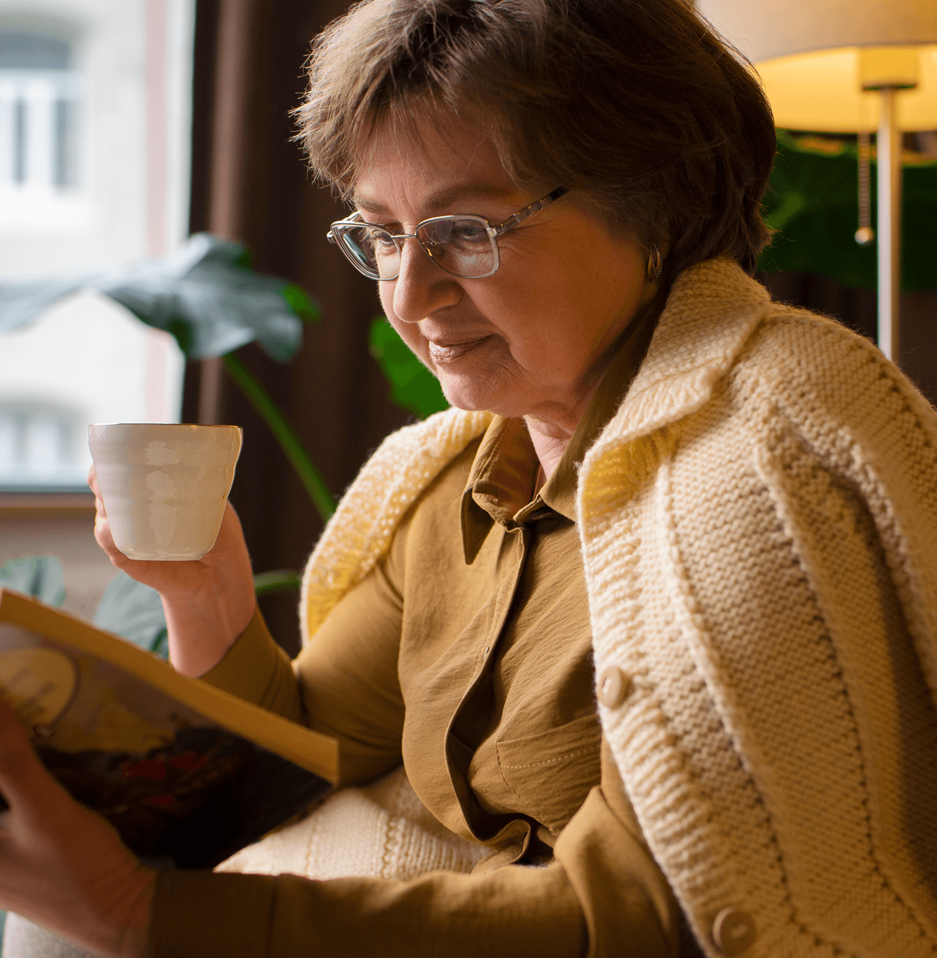 Baka čita u Domu Jelena